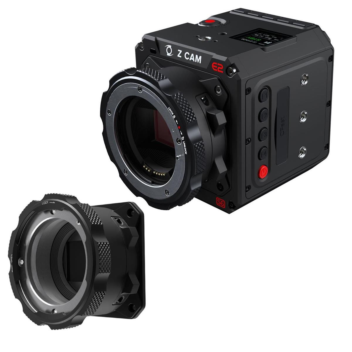 Z CAM E2-S6 Pro Super 35mm 6K Cinema Camera, W/Z CAM Interchangeable PL Lens Mnt