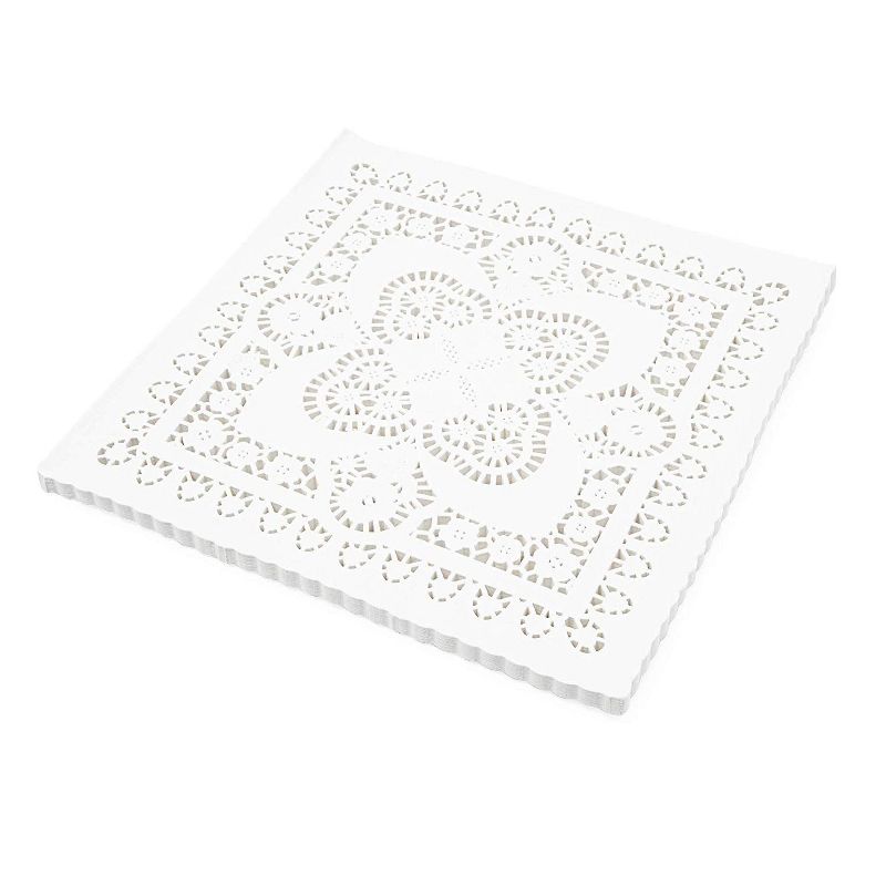 Sparkle and Bash 3 Pack Red Plastic Tablecloth with White Hearts for Valentine's Day (54 x 108 in)