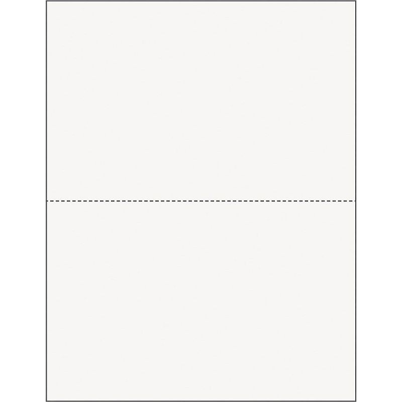 Printworks Professional Office Paper Perforated 5 1/2" From Bottom 8 1/2 x 11 20-lb 500/Ream 04116