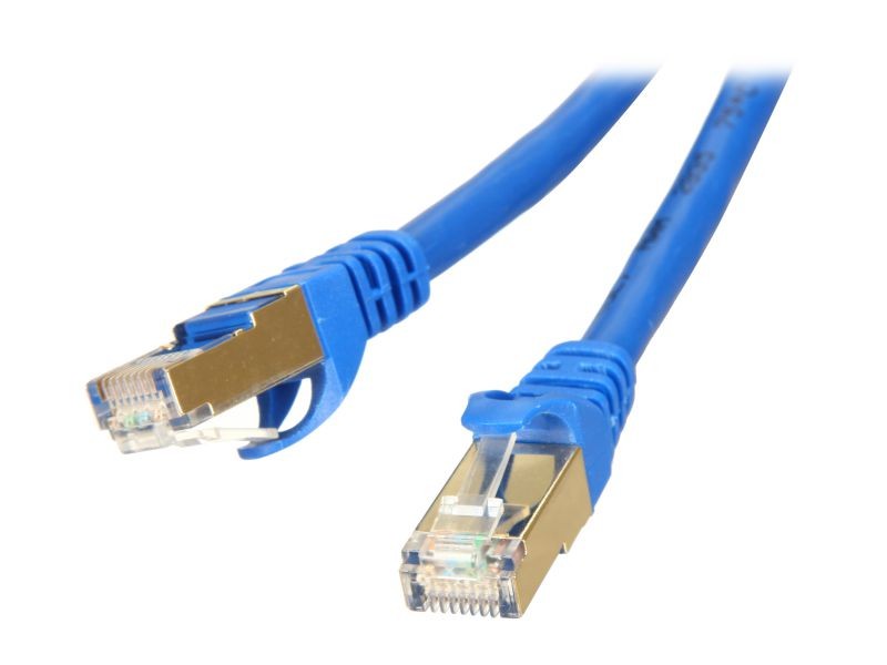 Rosewill RCW-10-CAT7-BL 10 ft. Twisted Pair (S/STP) Networking Cable