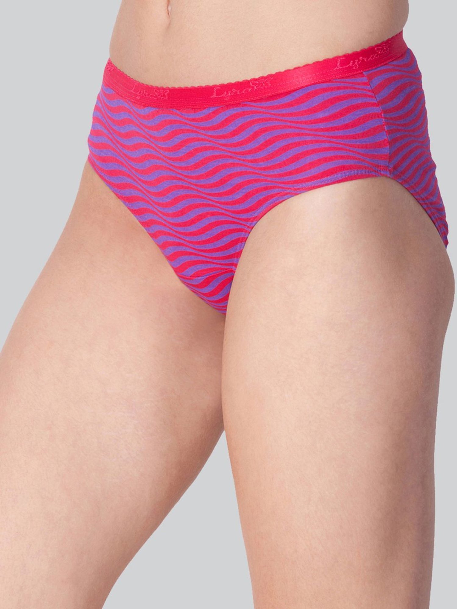 Lyra Assorted Color Cotton Printed Hipster Panties - Pack Of 9