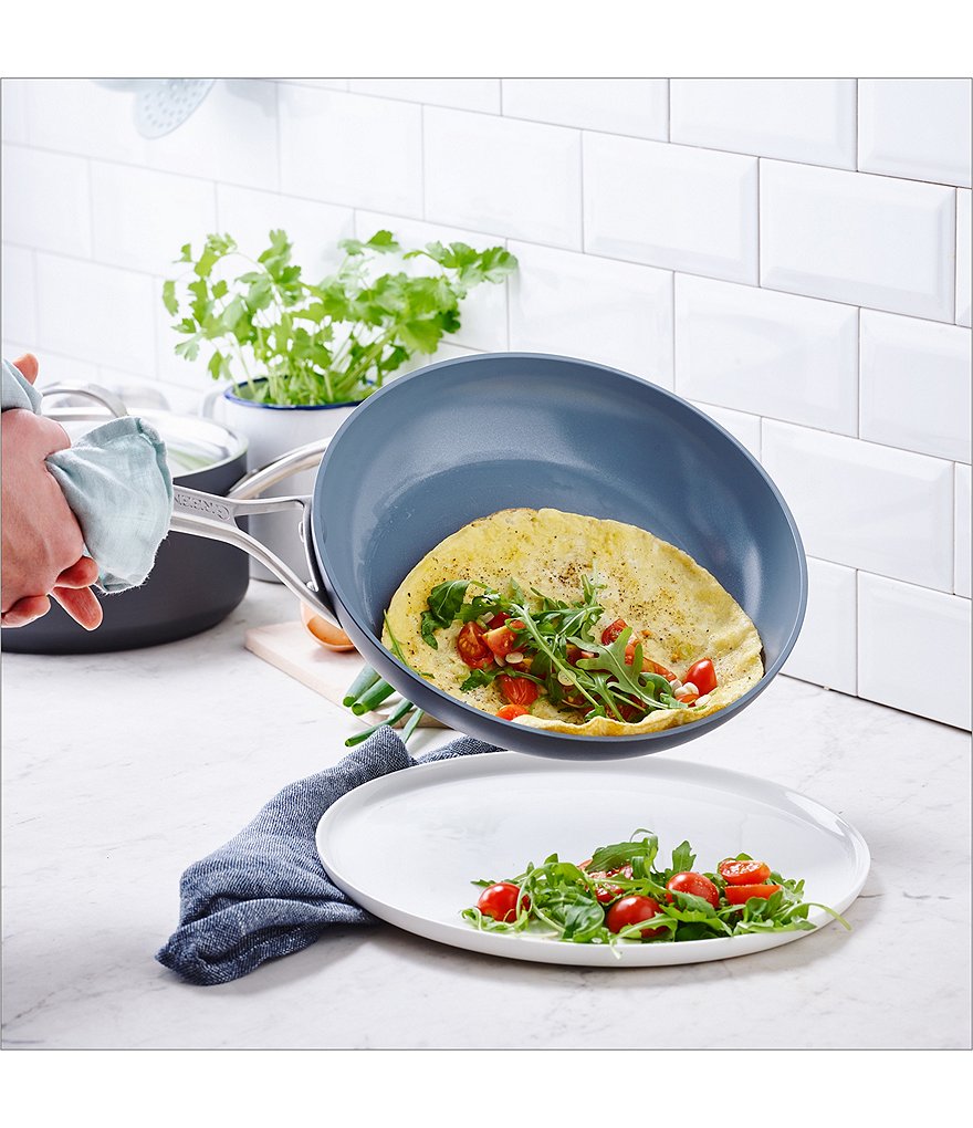 GreenPan Paris Pro Ceramic Non-Stick 10#double; & 12#double; Open Fry Pan Set