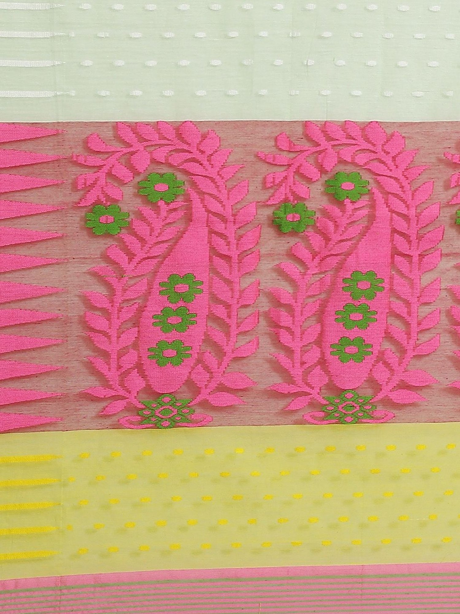 Kalakari India Green Woven Saree
