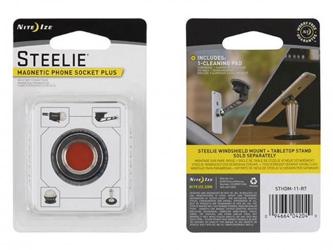 NITE IZE STEELIE MAGNETIC PHONE SOCKET PLUS