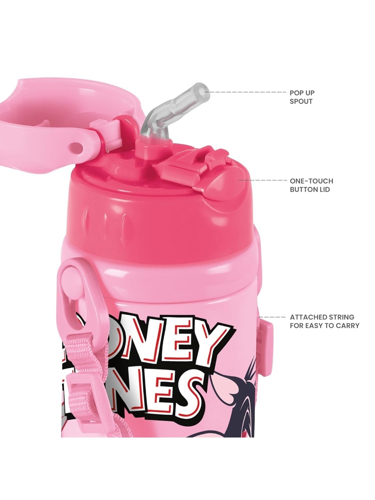 Milton Elfin Silver Stainless Steel Insulated Water Bottle (160 ml) - Set of 1