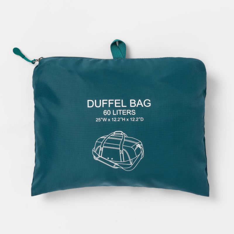 60L Duffel Bag Turquoise Blue - Embark™