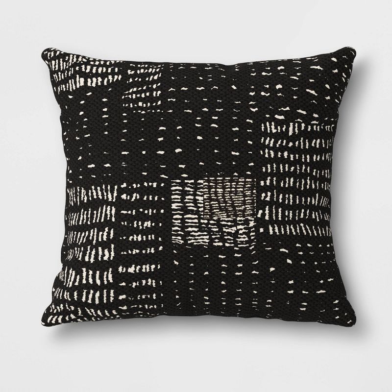 Outdoor Decorative Throw Pillow Black/White - Opalhouse™