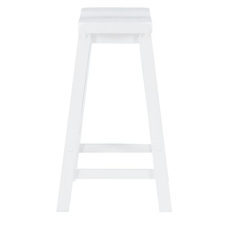 Powell Color Story Schoolhouse-Style Counter Stool Pure White