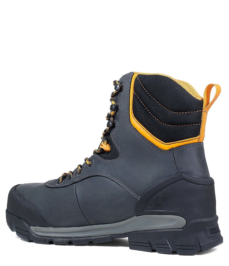 BOGS Men's Bedrock 8#double; Composite Toe Insulated Waterproof Leather Work Boot