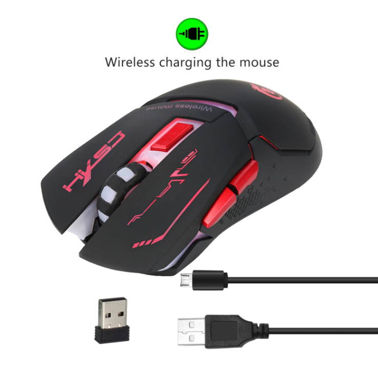 X30 Wireless Charging Mouse USB Charging Colorful Glowing Gaming Mouse