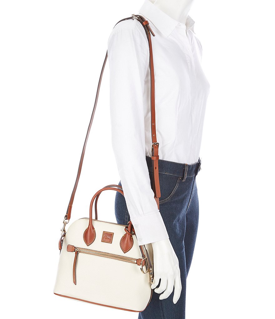 Dooney & Bourke Pebble Collection Domed Satchel Bag