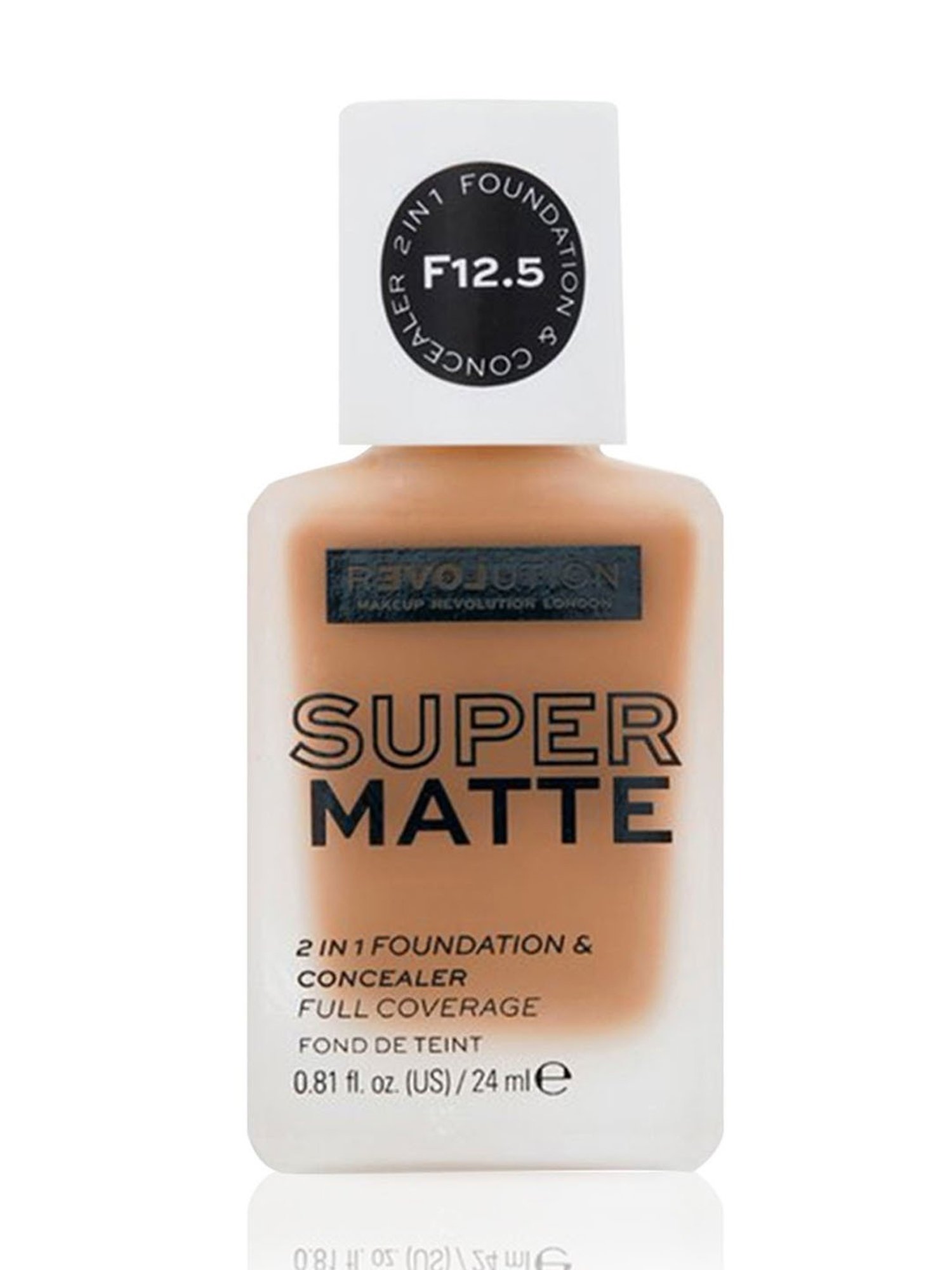 Makeup Revolution Relove Supermatte Foundation F12.5 - 24 ml
