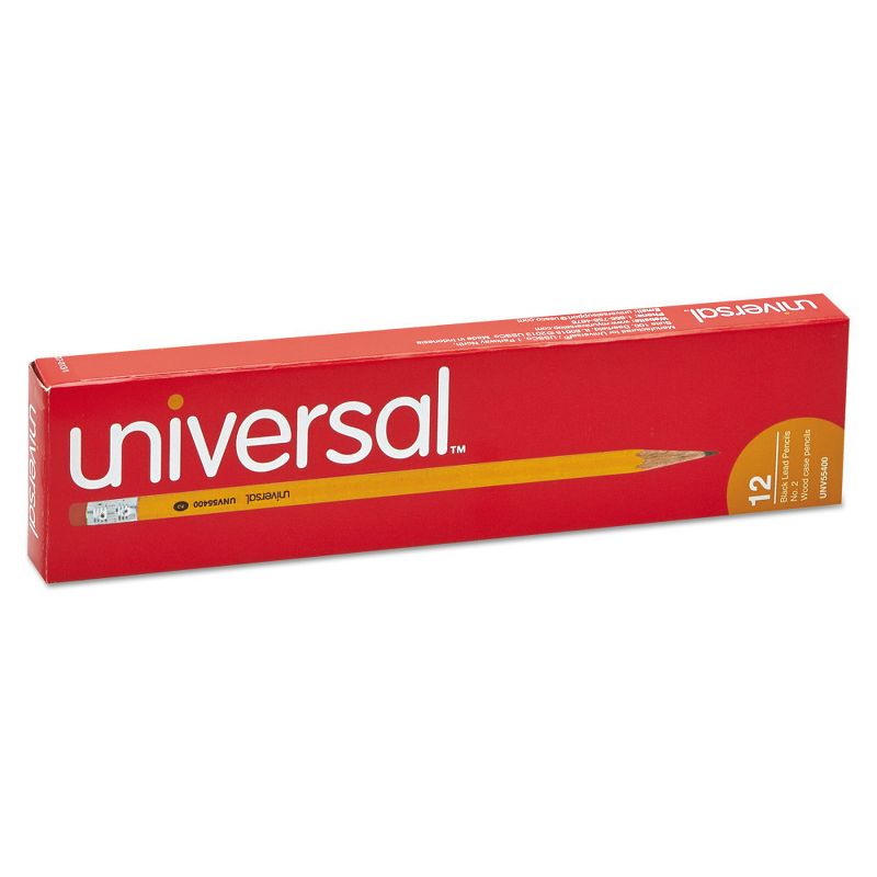 Universal 12pk #2 Woodcase Pencil Yellow