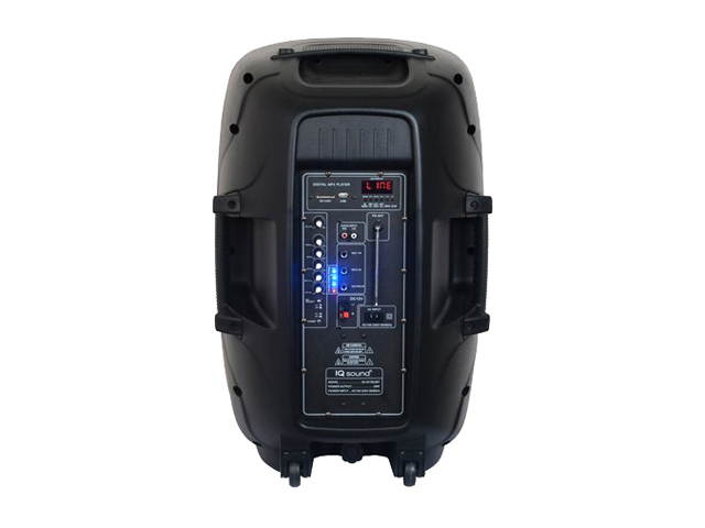 IQ Sound Speaker System - Portable - Battery Rechargeable - Wireless Speaker(s) - Blue