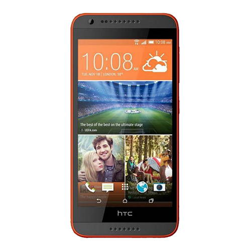 HTC Desire 620G 8GB (No CDMA, GSM only) Factory Unlocked 3G Smartphone - Matte Grey/Orange Trim