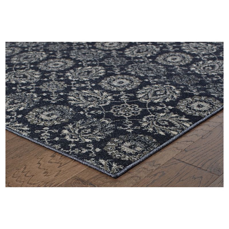 Blue Legacy Mason Blue Area Rug 5'X8' - Oriental Weavers