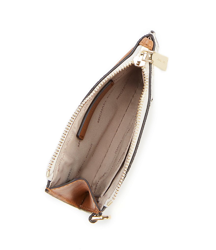 HOBO Link Leather Zip Wristlet