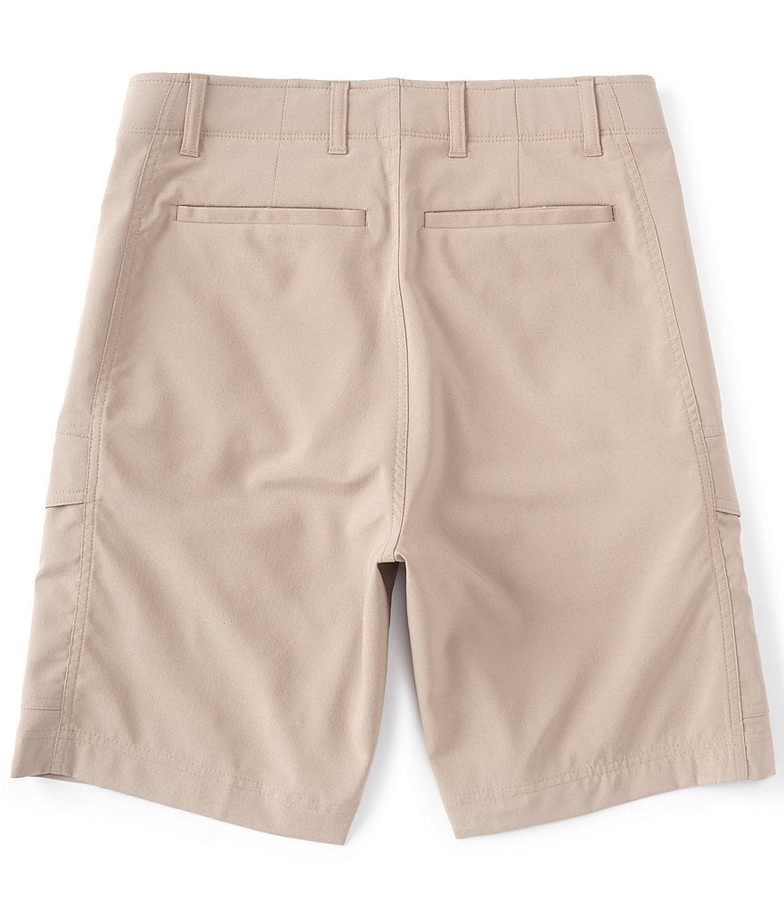 Caribbean Big and Tall 9#double; and 11#double; Inseam Knit Jacquard Shorts