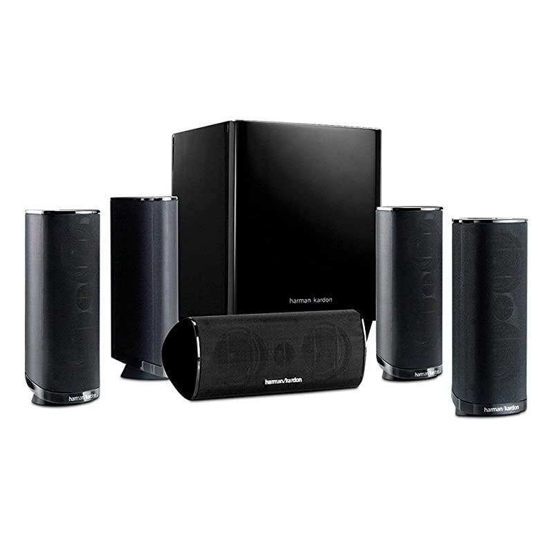 Premium High Performance  Newest 5.1 Channel Home Theater Speaker Package, Satellite Speaker, Subwoofer, Bass-Boost Control, Upgradable to 7.1 Channel
