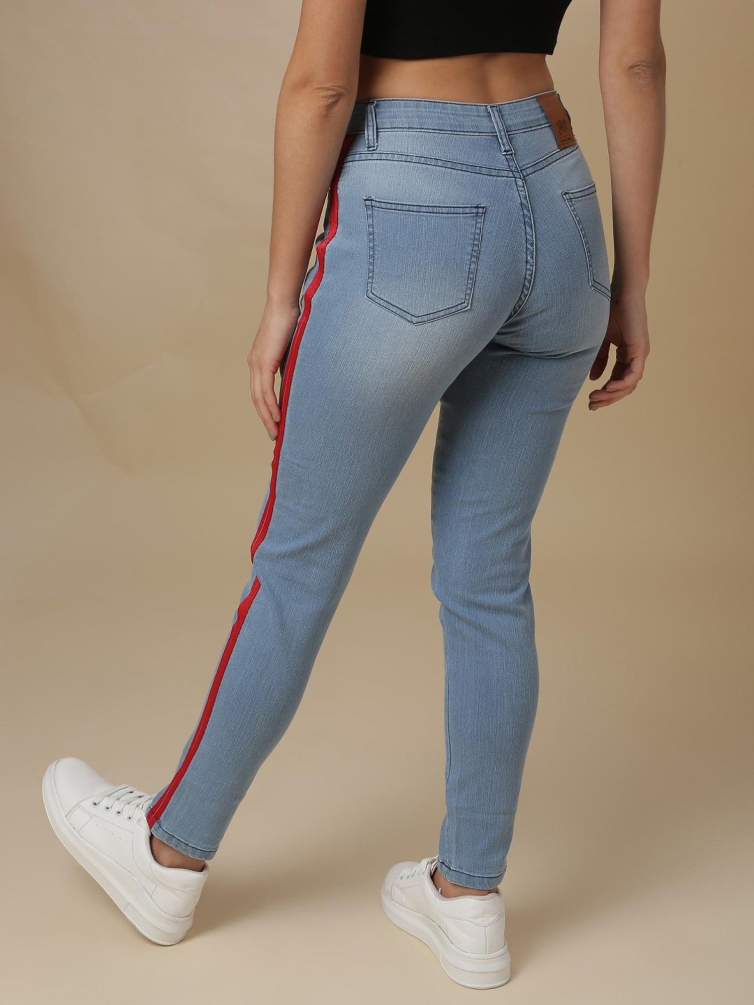 Campus Sutra Light Blue Slim FIt Jeans