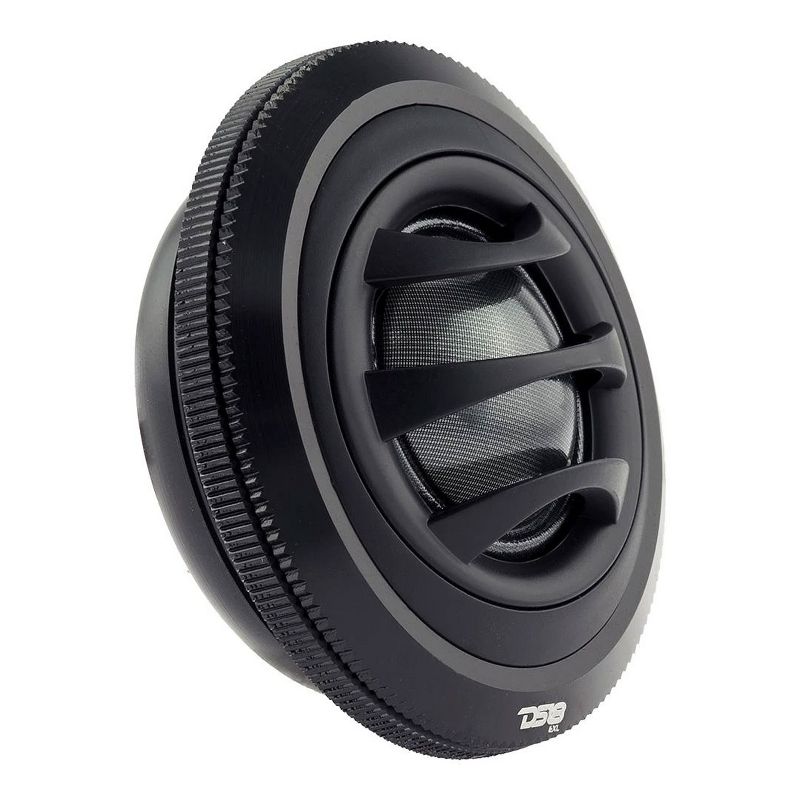 DS18 DS18-EXL-TW2.5 2.5 Inch 100 Watt MAX, 50 Watt RMS, and 4 Ohm Silk Dome Tweeter Speaker with 1 Inch Voice Coil for Car Audio Sound System (4 Pack)