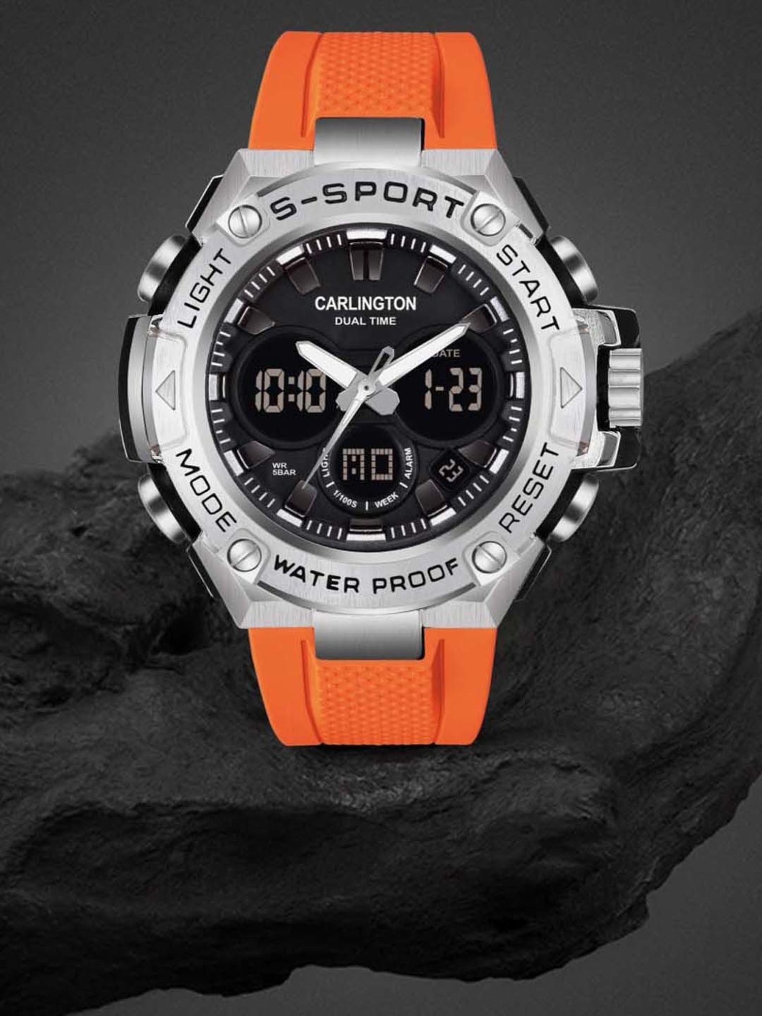 CARLINGTON Endurance 9107 Analog-Digital Watch for Men