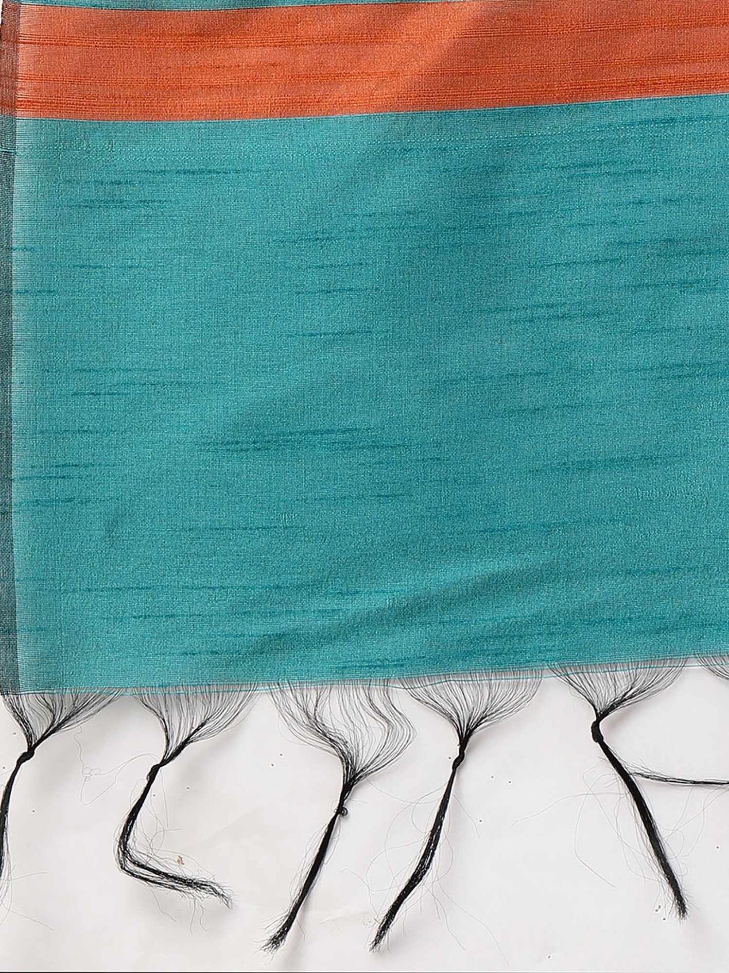 Indo Era Orange & Blue Dupatta