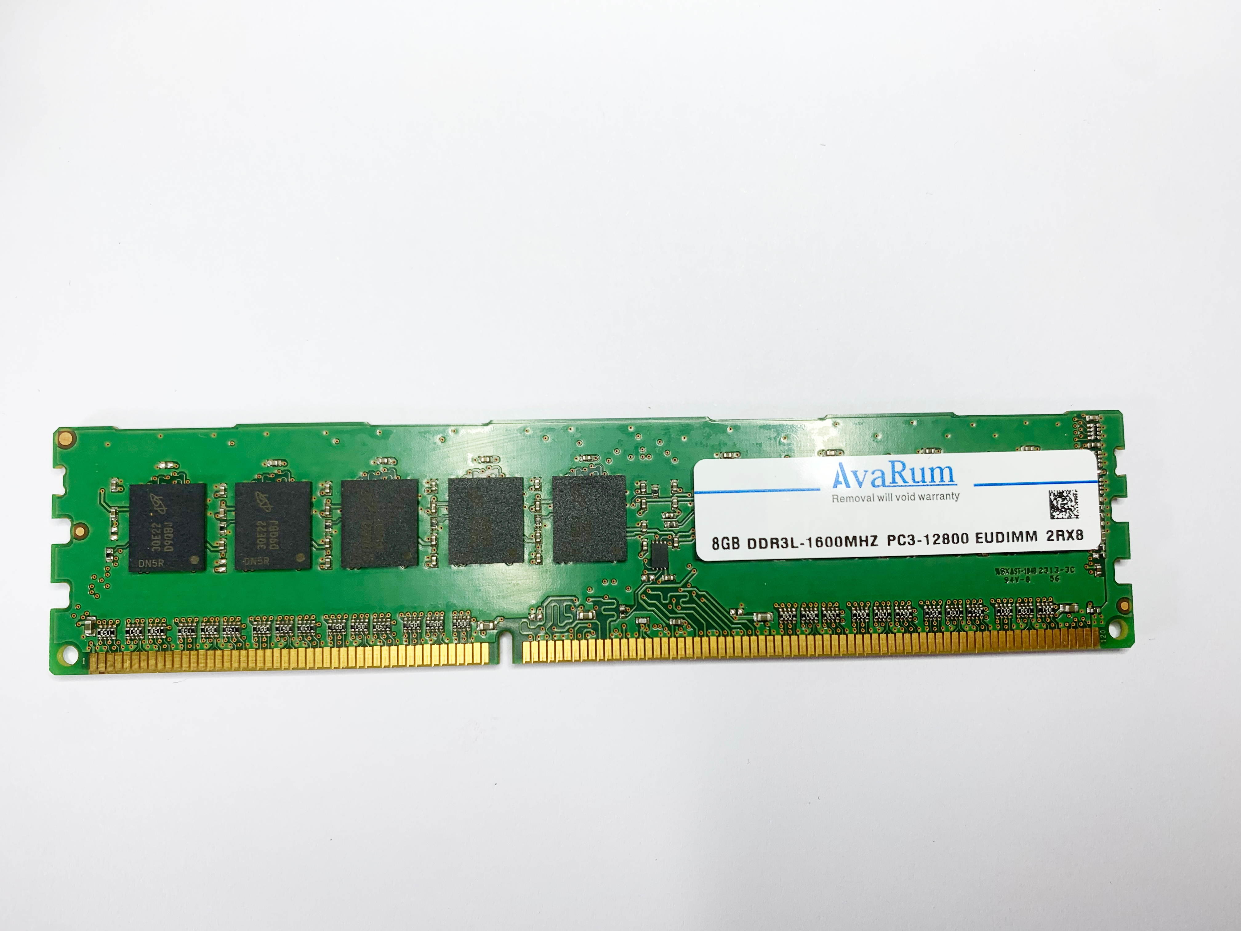 8GB (1x8GB) DDR3L 1600mhz(PC3L 12800) ECC Unbuffered  Memory RAM 2RX8 1.35V EUDIMM for Lenovo 00D4959 by Avarum