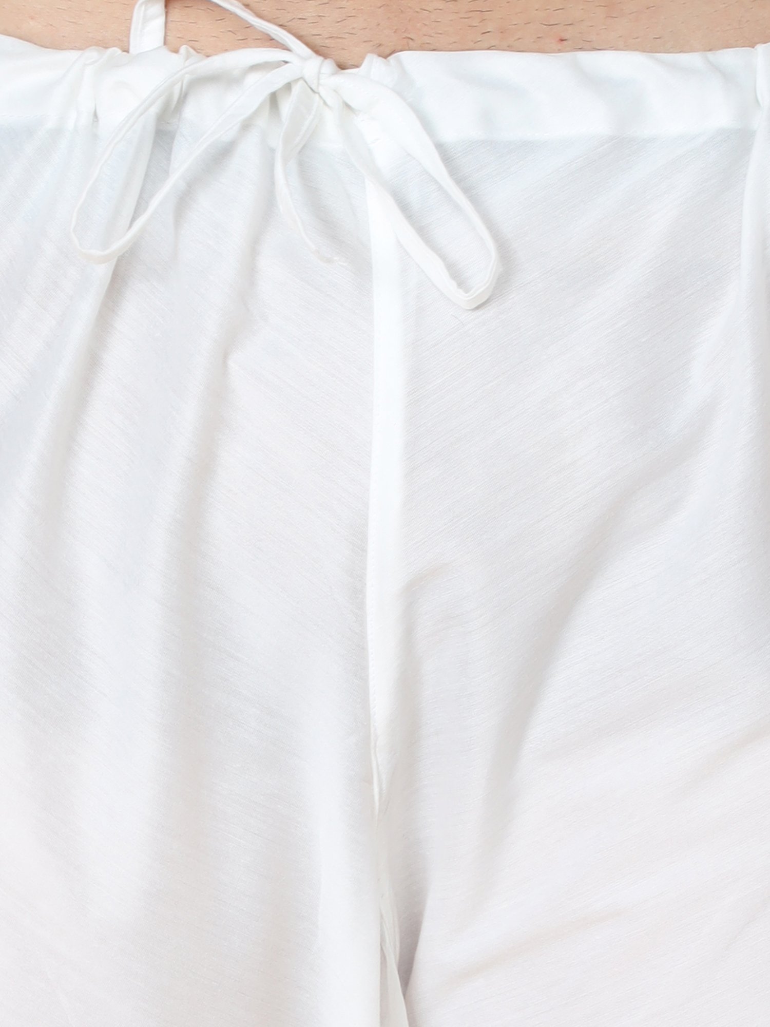 TABARD Red & White Regular Fit Kurta & Pyjamas Set