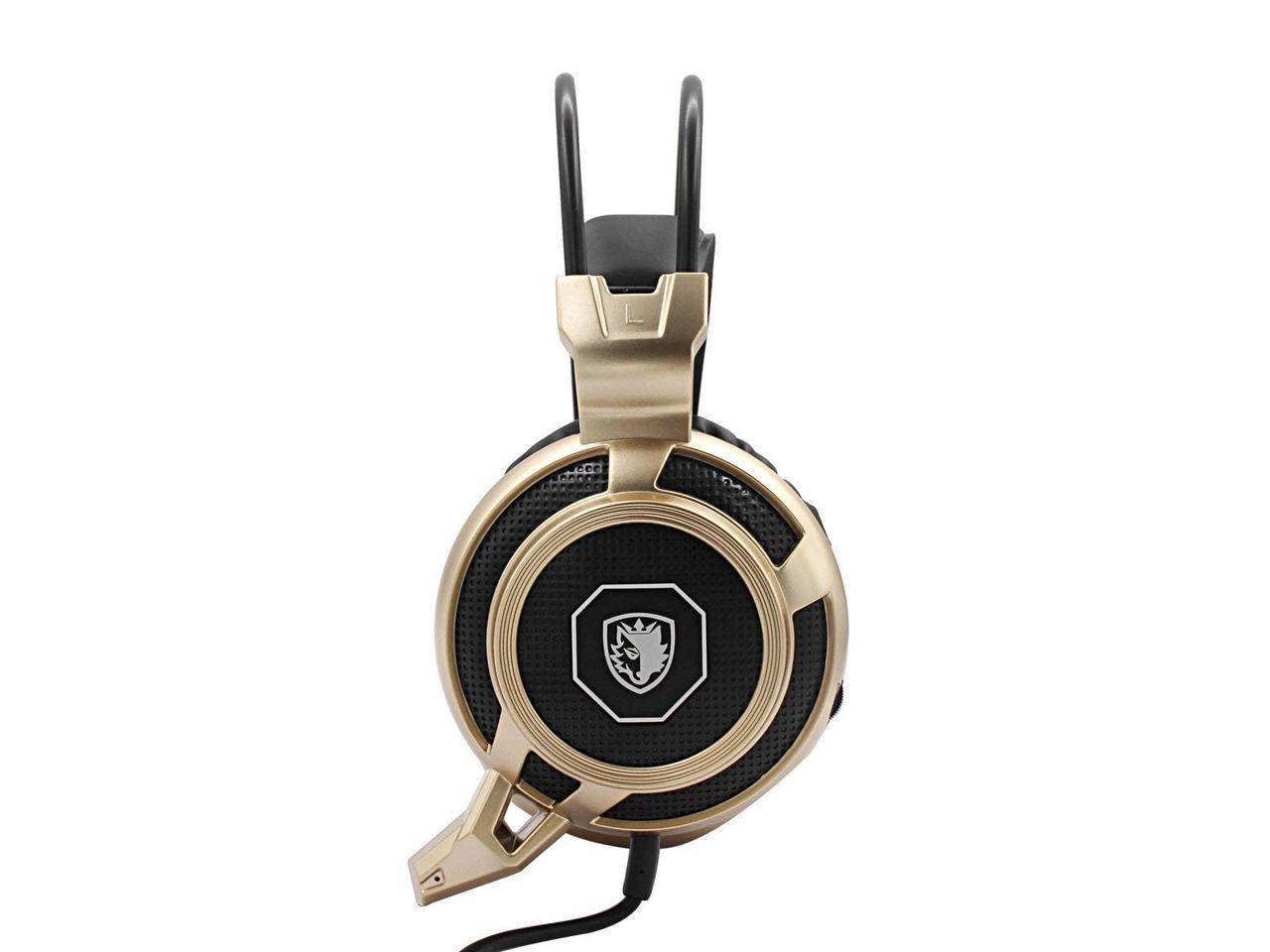 PS4 Gaming Headset, Stereo Gaming Headphone with Microphone Vibration for Laptop PC/Xbox one