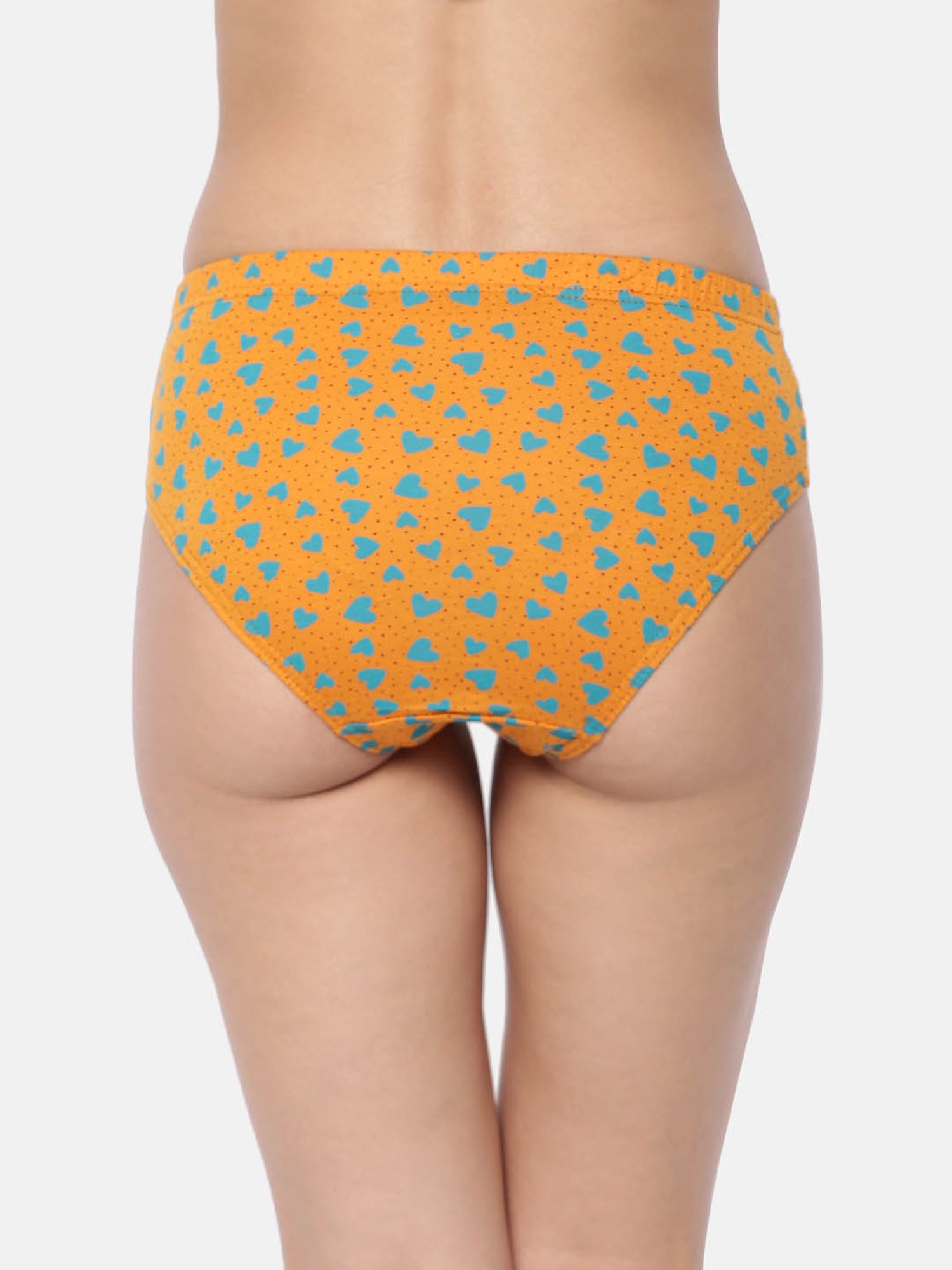 Dollar Missy Multicolor Printed Hipster Panty (Pack  of 8)