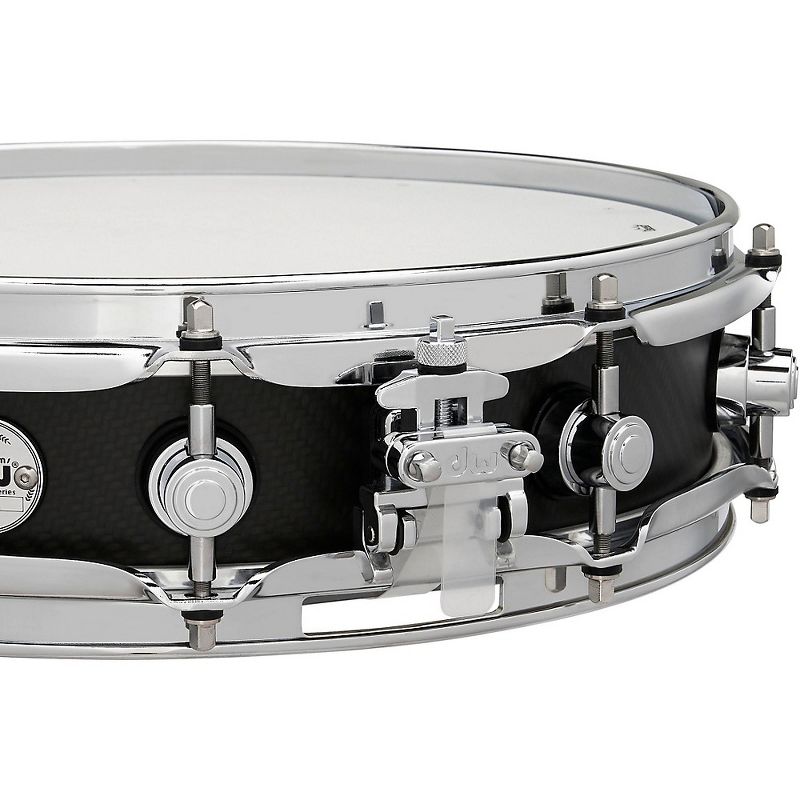 DW Collector's Series Carbon Fiber Pi Snare Drum With Chrome Hardware 14 x 3.14 in.
