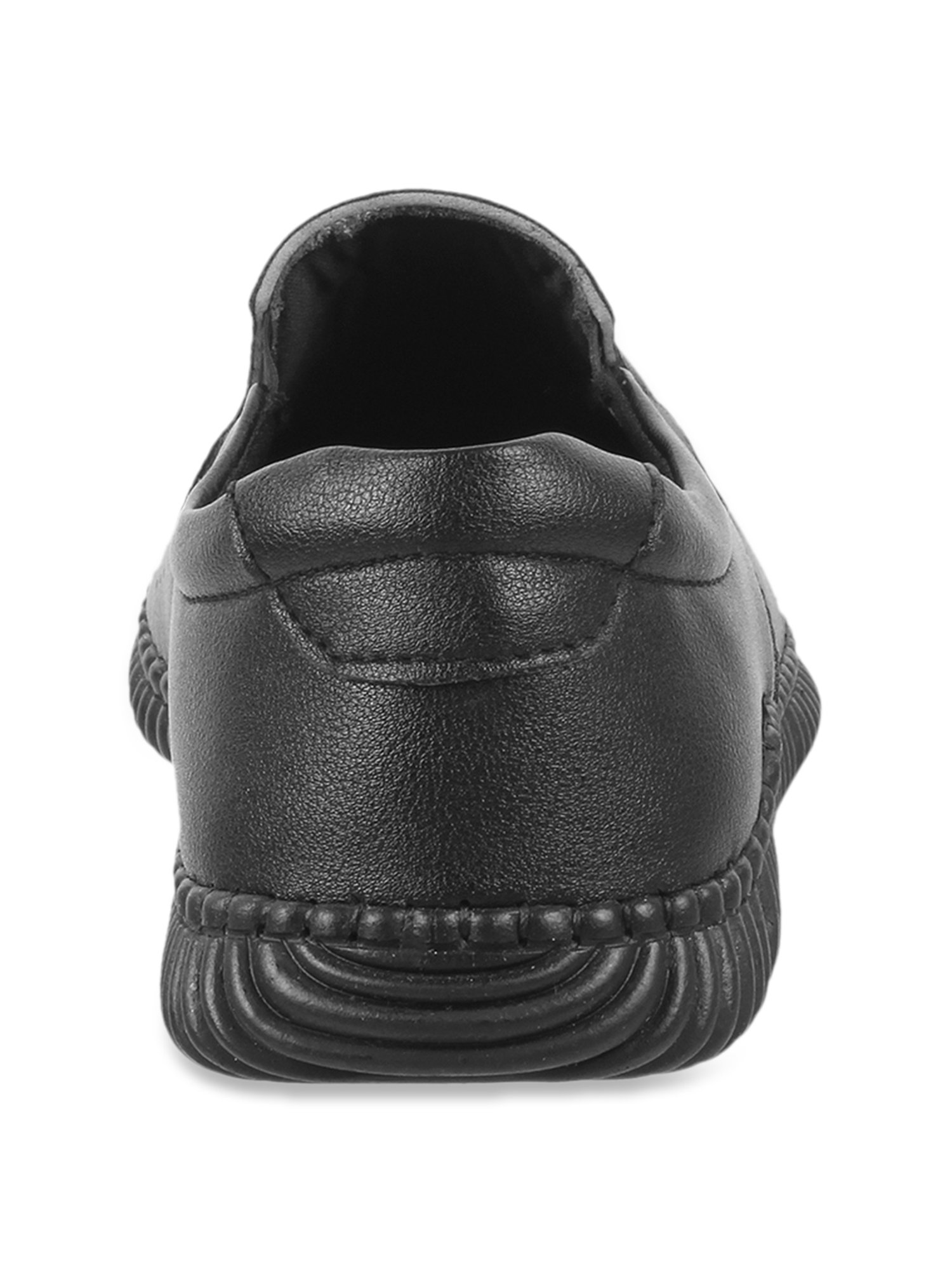 Walkway Men's Black Casual Loafers