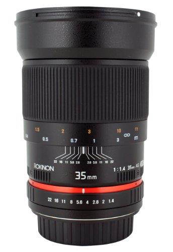 Rokinon 35mm f/1.4 Aspherical Wide Angle Lens (for Sony Alpha E-Mount Cameras)