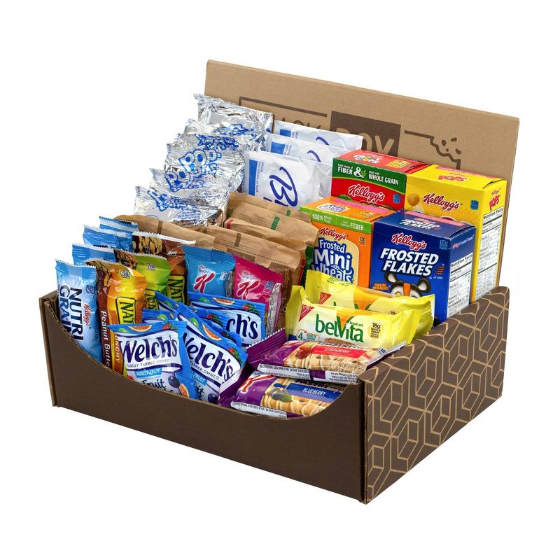 Breakfast Variety Snack Box - 40pk