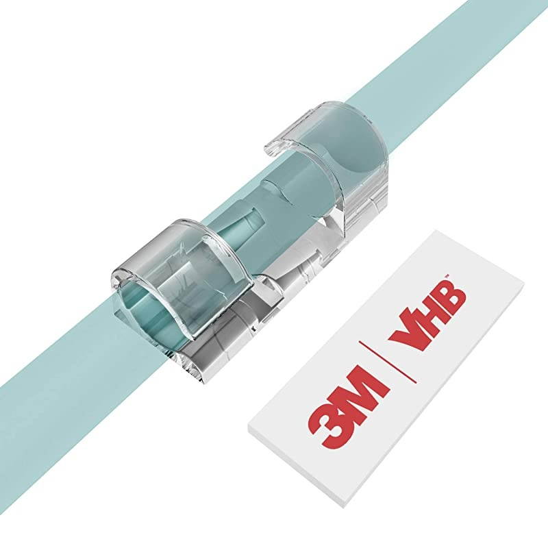 Cable Clips with Strong SelfAdhesive  Cable Management TV PC Wire Holder Sticky Tidy and Organise Cords and Wires 30 Pcs Clear