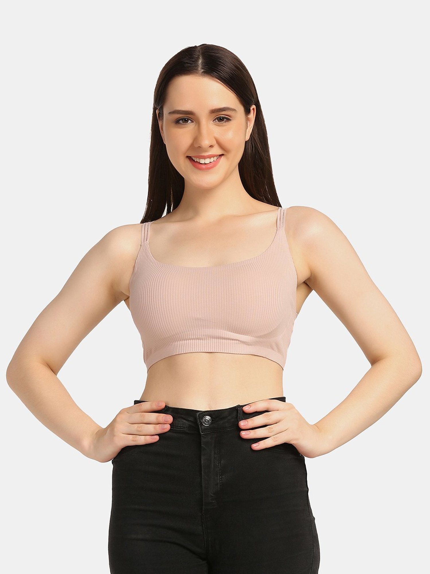 Da Intimo Light Pink Full Coverage Bralette