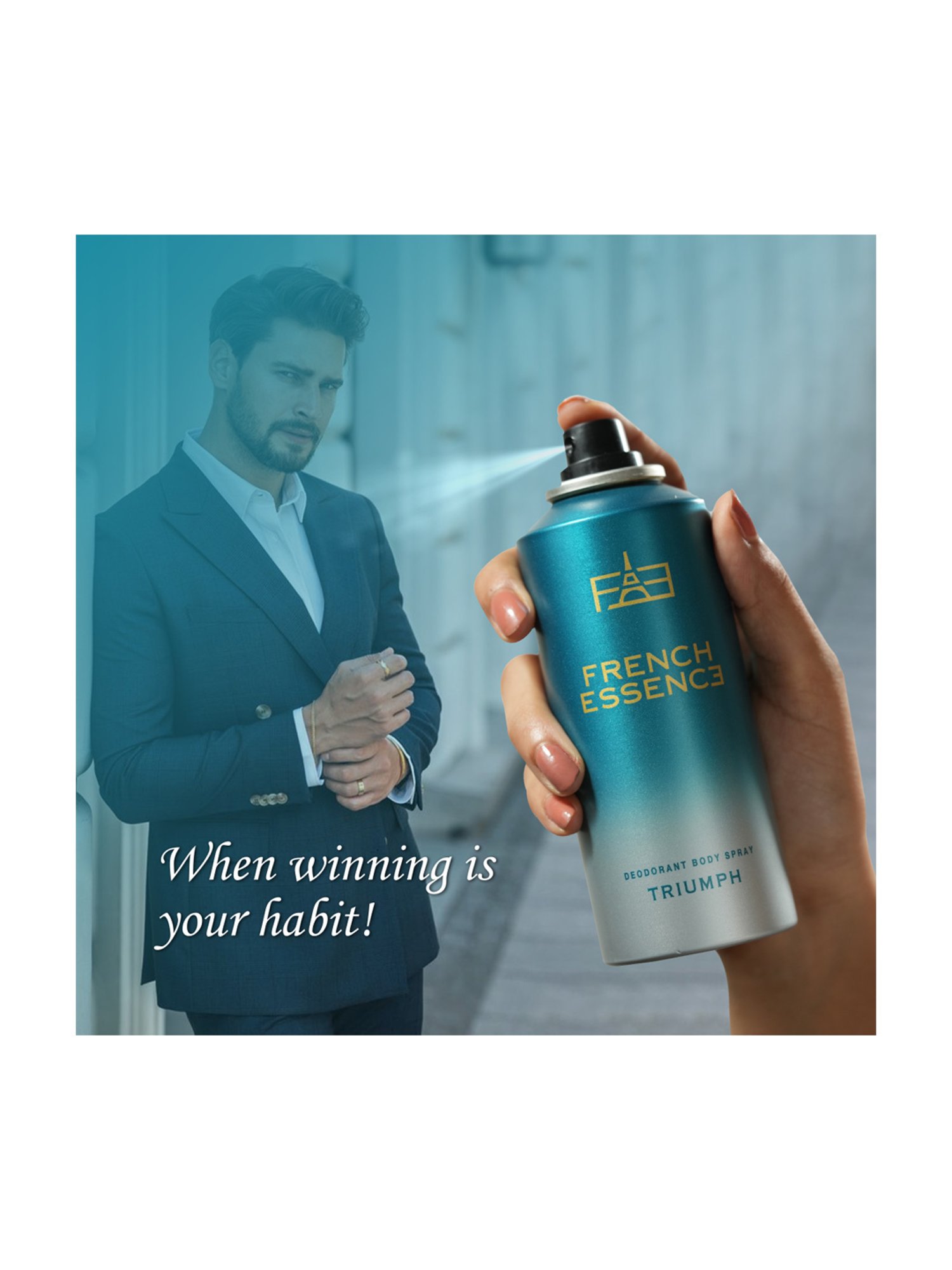 French Essence Triumph Deodorant Body Spray - 150 ml