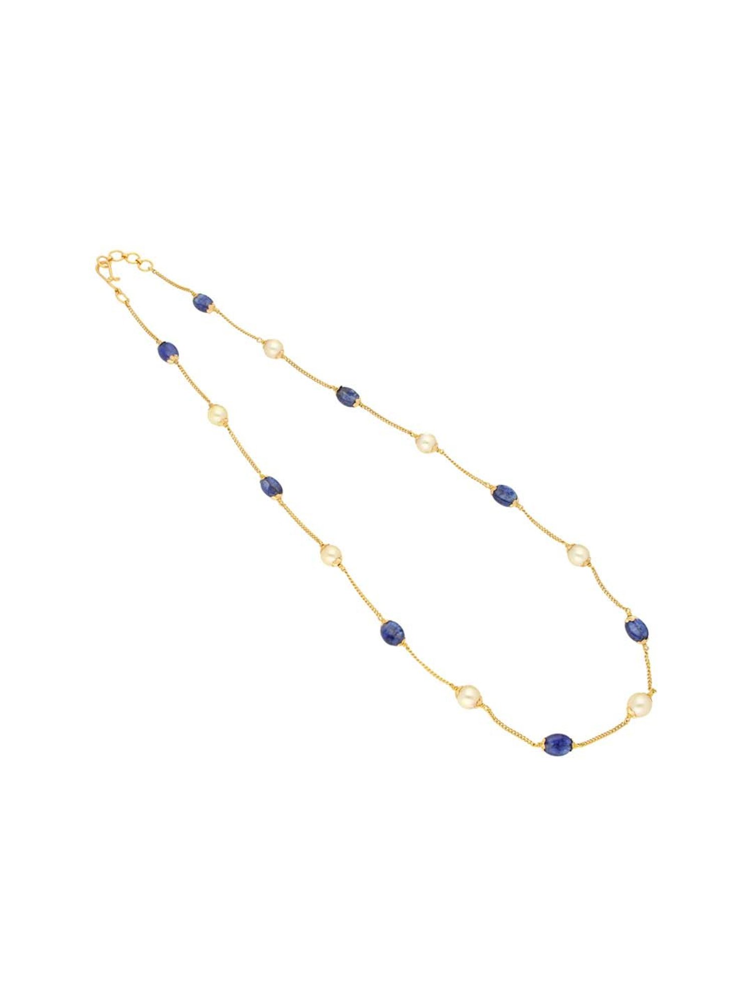 Sri Jagdamba Pearls Aurora 22 kt Gold Chain