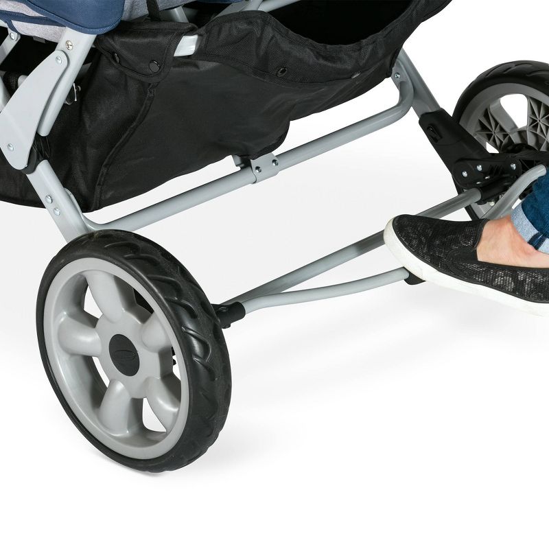 Foundations Gaggle Jamboree 6-Seat Stroller - Navy/Gray