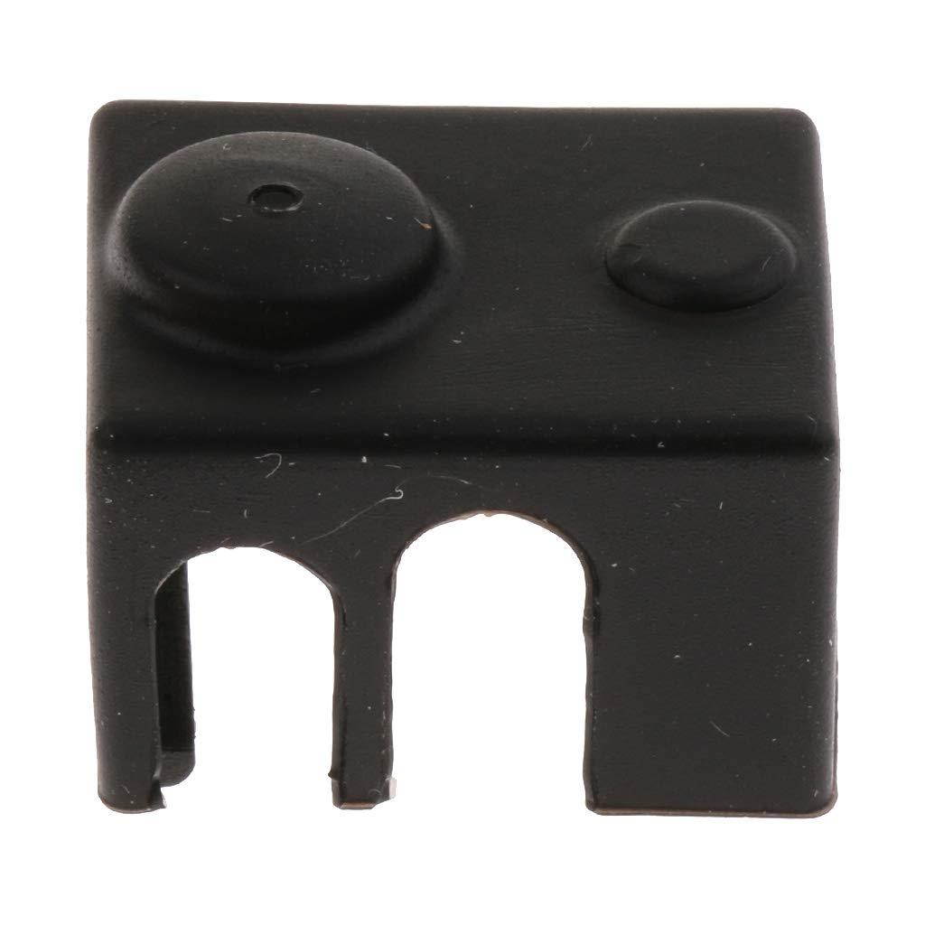 1Pack Silicone Sock Protective Cover Block Instead Ceramic for V6 - Black