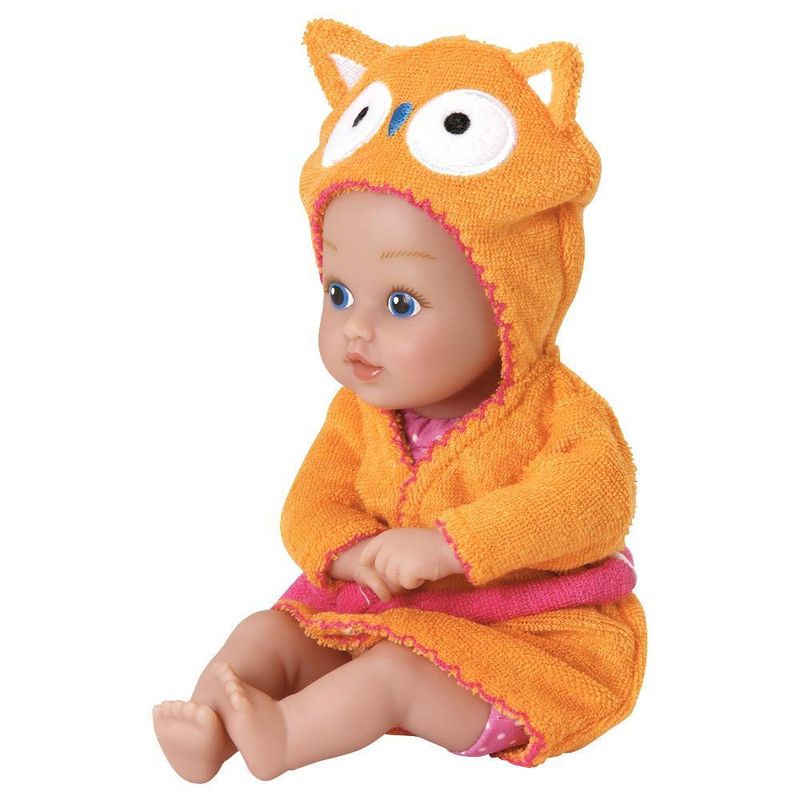 Adora Baby Bath Toy Owl, 8.5 inch Bath Time Baby Tot Doll with QuickDri Body
