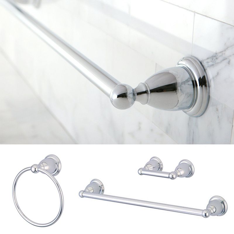 4' Shower Head and Cord Set Silver - Home Details