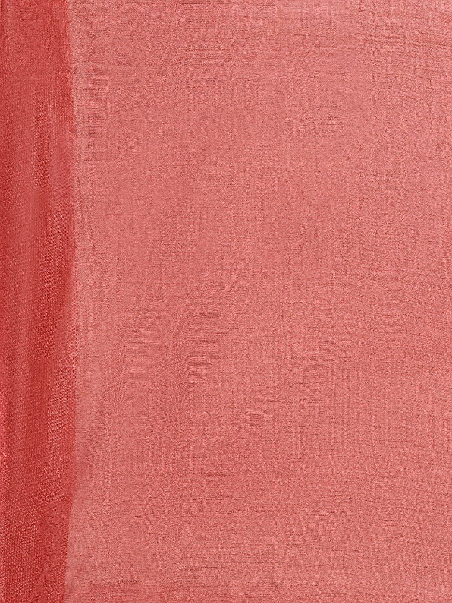 Kalakari India Charcoal Saree With Unstitched Blouse