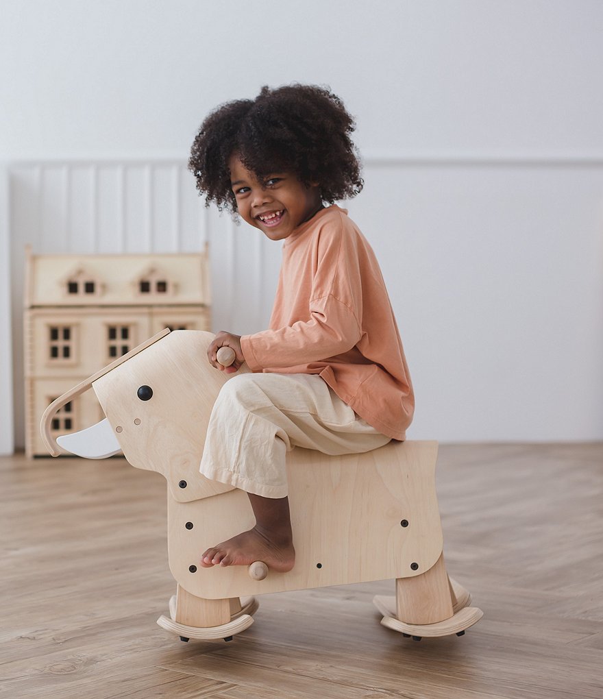 Plan Toys Walking Elephant Ride On Toy