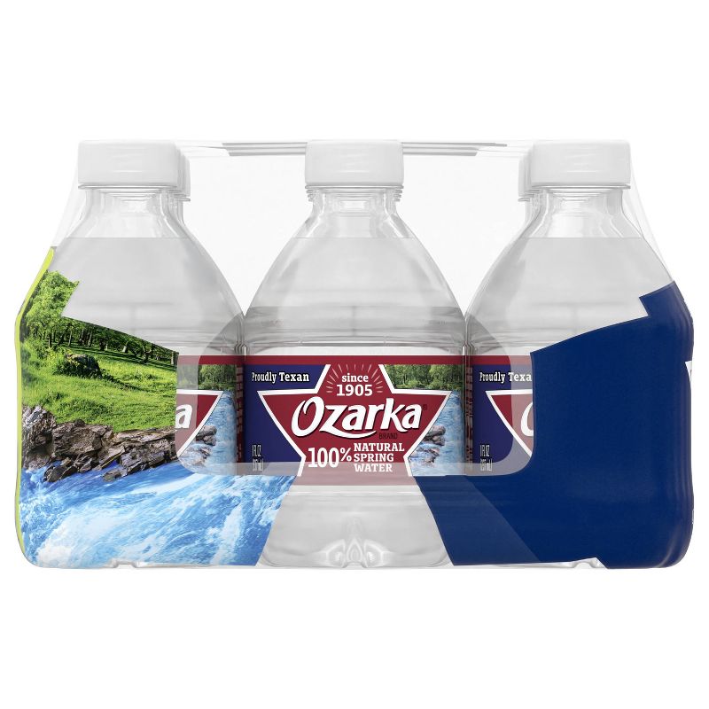 Ozarka Brand 100% Natural Spring Water - 12pk/8 fl oz Mini Bottles