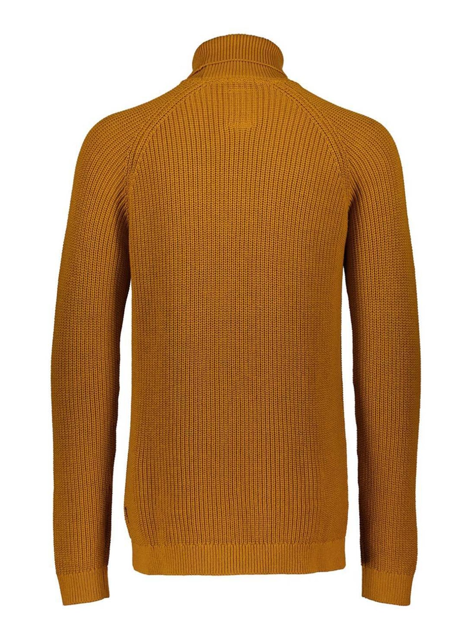 Lindbergh Brown Cotton Regular Fit Sweaters
