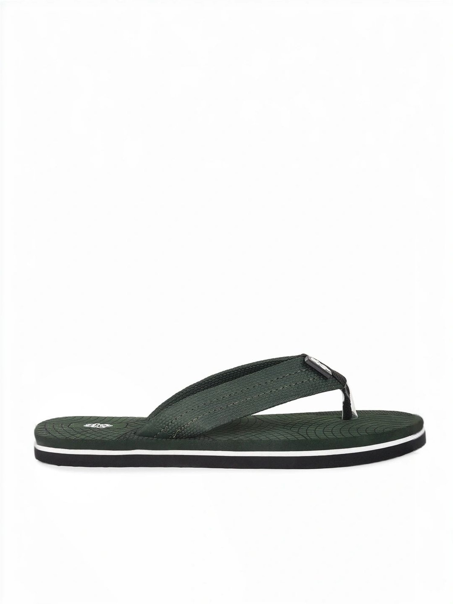 Aha by Liberty Men's Olive Flip Flops