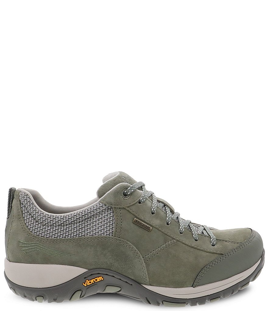 Dansko Women's Paisley Suede Waterproof Lace-Up Sneakers