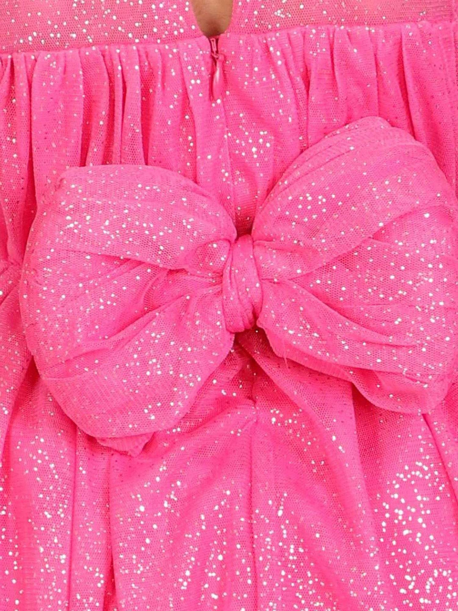 KidsDew Pink Embellished Casual Dress